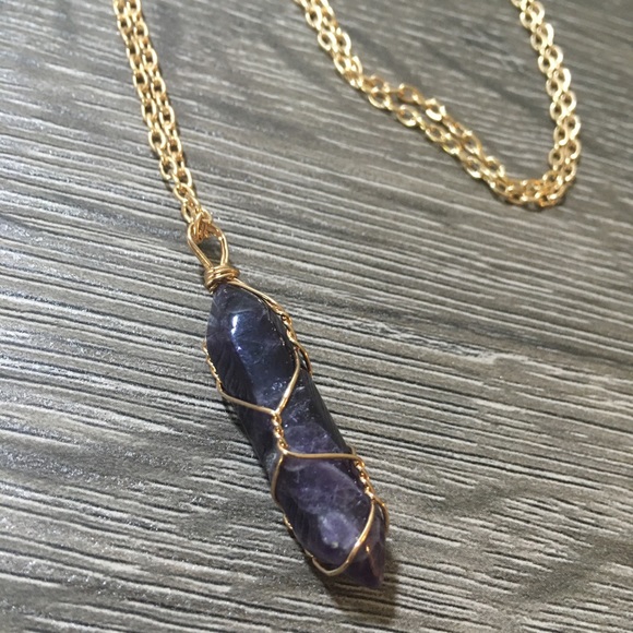 Amethyst Necklace - Picture 2 of 8